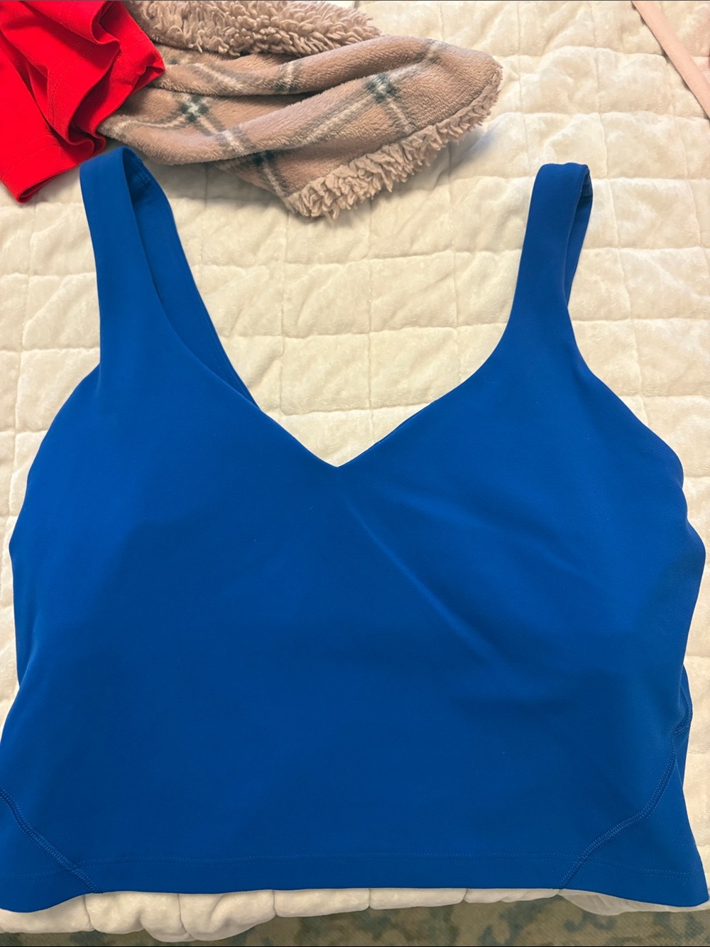 lululemon athletica Royal Blue V-Neck Camisole Tank